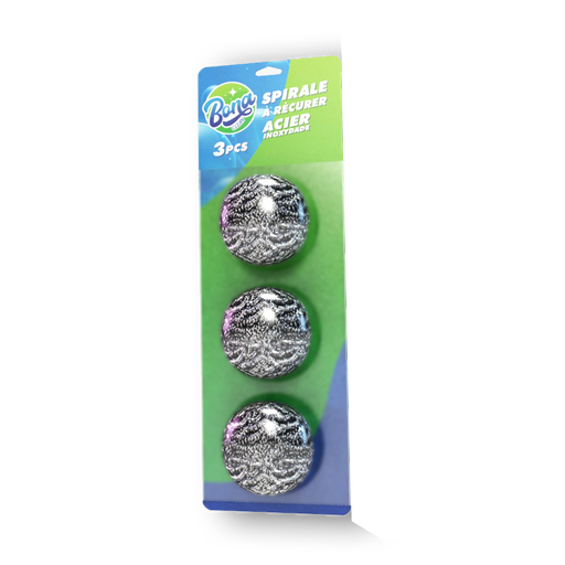 BONA | Stainless Steel Spiral Scourer 3 PCS